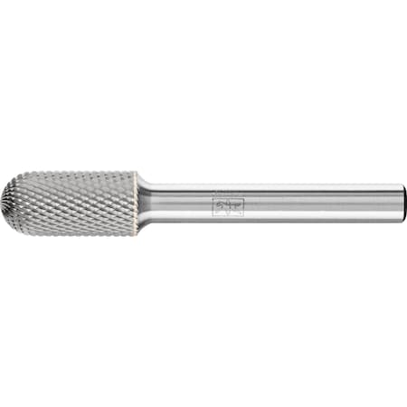 Pferd Carbide Bur - Cylind. (Radius End), MICRO Cut - 3/8" x 3/4" x 1/4" Shank - SC-3 27542
